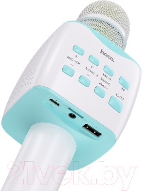 Микрофон Hoco BK5 (синий)