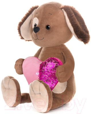 Мягкая игрушка Maxitoys Luxury Щенок с сердечком / MT-GU042021-6-20