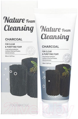 Пенка для умывания FoodaHolic Nature Foam Cleansing Charcoal (150мл)