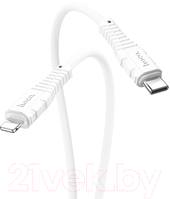 Hoco X67 Type-C to Lightning (1м, белый) Кабель купить в Минске, Гомеле ...