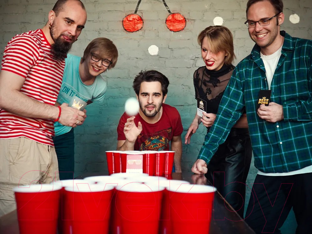 Настольная игра GaGa Beer Pong. Королевский бирпонг / GG328