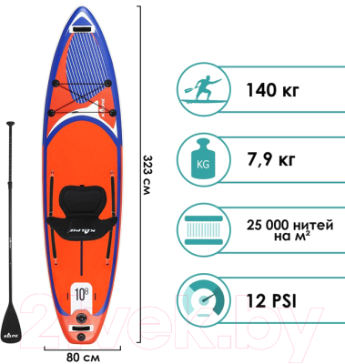 SUP-борд Kelpie 10.8" / 7530921 (323x80x15см)