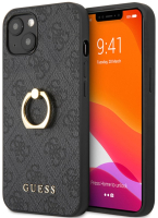 

Чехол-накладка Guess, PU Leather 4G With Ring для iPhone 13 / GUHCP13M4GMRGR