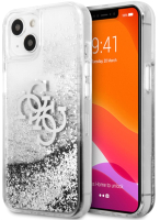 

Чехол-накладка Guess, Liquid Glitter 4G для iPhone 13 mini / GUHCP13SLG4GSI