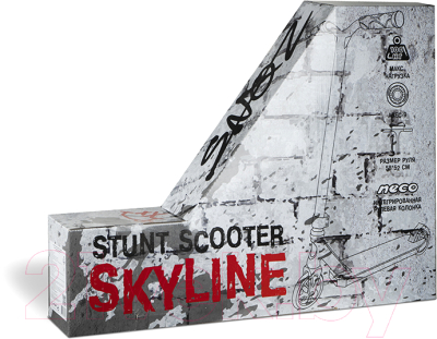 Самокат трюковый Snoz Skyline-110 2021 / SN-SK110-R (красный)