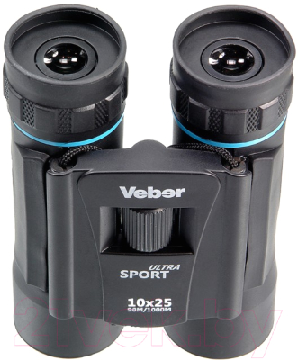 Бинокль Veber Ultra Sport БН 10x25 / 7030793 (черный)