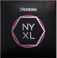 Струны для бас-гитары D'Addario NYXL45130SL - 