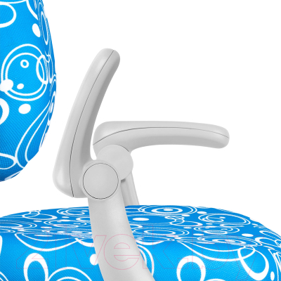 Кресло детское Anatomica Ragenta с подлокотниками (синий с мыльными пузырями)