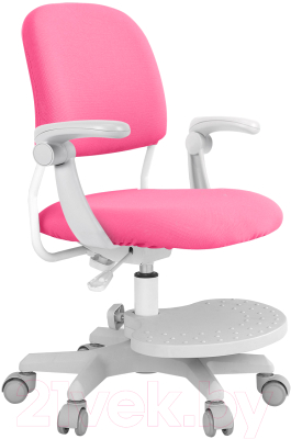 Кресло детское Anatomica Liberta с подлокотниками (розовый)