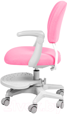 Кресло детское Anatomica Liberta с подлокотниками (розовый)