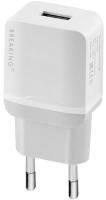 Зарядное устройство сетевое Breaking 1USB / 22200 (белый) - 
