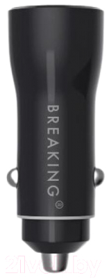 Зарядное устройство автомобильное Breaking A11 2USB / 23101 (черный)