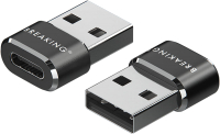Адаптер Breaking USB-C - USB-A / 24500 (черный) - 