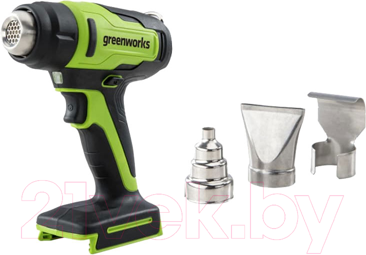 Строительный фен Greenworks G24HG 24V / 3400207