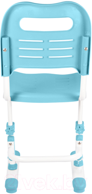 Парта+стул Anatomica Study-100 Lux-01 (белый/голубой/голубой)
