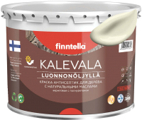 Краска Finntella Kalevala Матовая Kermainen / F-13-1-3-FL121 (2.7л, желто-белый) - 