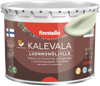 Краска Finntella Kalevala Матовая Lootus / F-13-1-3-FL122 (2.7л, пастельно-зеленовато-желтый) - 