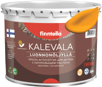 Краска Finntella Kalevala Матовая Liekki / F-13-1-3-FL127 (2.7л, пламенный желтый) - 