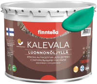 Краска Finntella Kalevala Матовая Smaragdi / F-13-1-3-FL132 (2.7л, изумрудный) - 