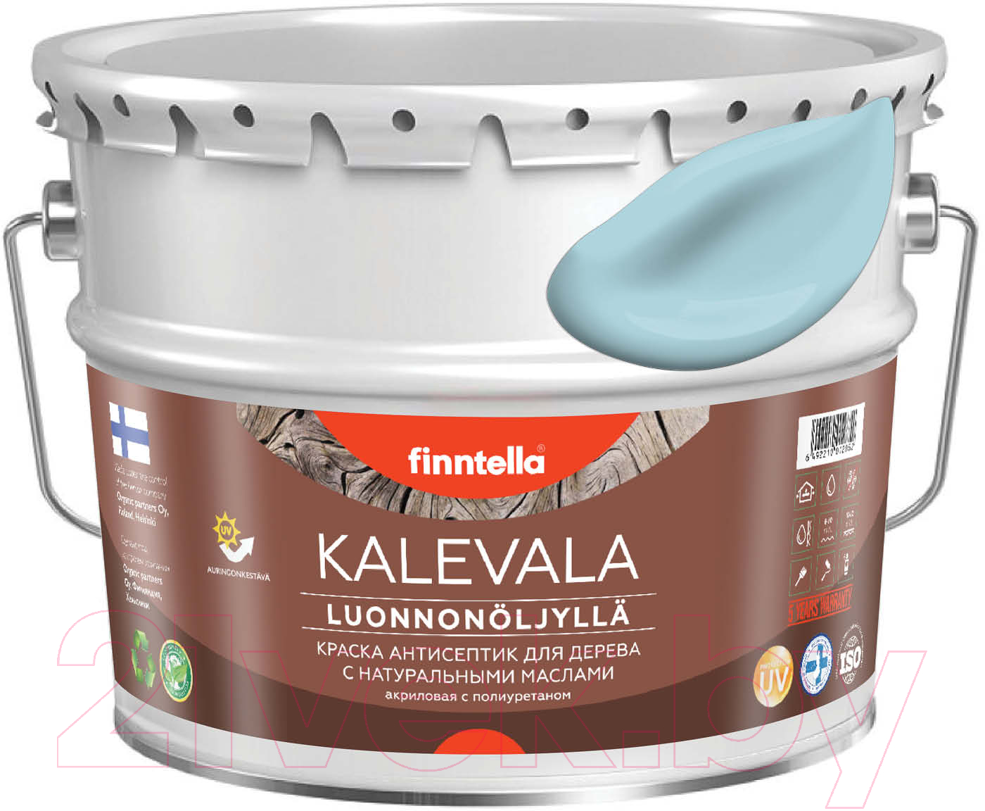 Краска Finntella Kalevala Матовая Taivaallinen / F-13-1-9-FL017