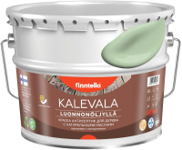 Краска Finntella Kalevala Матовая Omena / F-13-1-9-FL027 (9л, светло-зеленый) - 