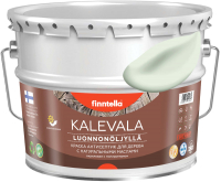 Краска Finntella Kalevala Матовая Kalpea / F-13-1-9-FL029 (9л, бледно-зеленый) - 