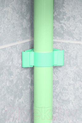 Комплект полок для ванной Primanova M-N02-05 (зеленый)