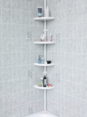 Комплект полок для ванной Primanova M-N02-01 (белый)