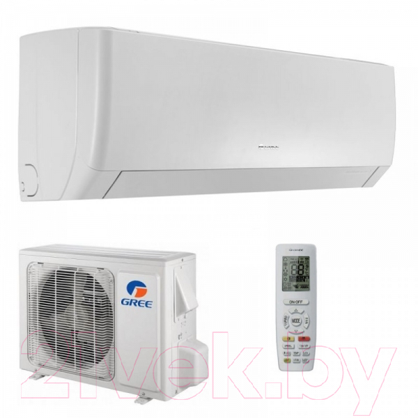 Сплит-система Gree Pular Inverter R32 GWH24AGDXE-K6DNA4C(1/4 1/2)