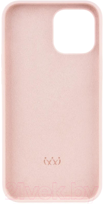 Чехол-накладка VLP Silicone Case для iPhone 12 ProMax / vlp-SC20-67LP (светло-розовый)