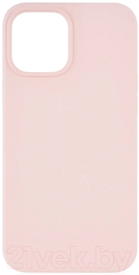 Чехол-накладка VLP Silicone Case для iPhone 12 ProMax / vlp-SC20-67LP (светло-розовый)