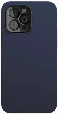 Чехол-накладка VLP Silicone Case для iPhone 13 Pro / vlp-SC21-P61DB (темно-синий)