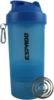 Шейкер спортивный Espado ES906 (400мл, синий) - 