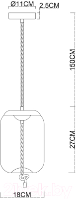 Потолочный светильник Arte Lamp Cody A7766SP-1AB