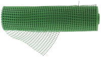 Сетка пластиковая Агросетка-Юг заборная 1.0x20м.п. (ромб, 25x25мм, зеленый) - 
