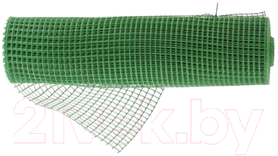 Сетка пластиковая Агросетка-Юг заборная 1.0x20м.п. (ромб, 25x25мм, зеленый)
