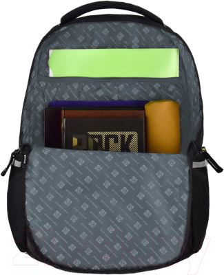 Школьный рюкзак Феникс+ Скейт Арт / 59318 (черный)