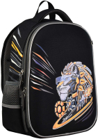 Школьный рюкзак Феникс+ Кибер лев / 59295 (черный) - 