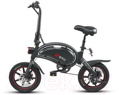 Электровелосипед Dyu D3 (черный)
