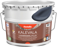 Краска Finntella Kalevala Матовая Monsuuni / F-13-1-9-FL045 (9л, холодно-серый) - 