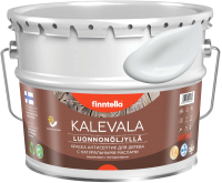 Краска Finntella Kalevala Матовая Platinum / F-13-1-9-FL064 (9л, бело-серый) - 