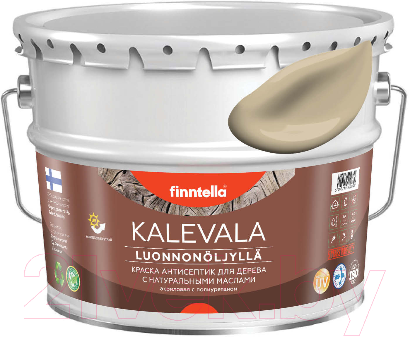 Краска Finntella Kalevala Матовая Karamelli / F-13-1-9-FL068