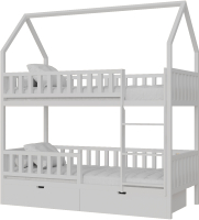 

Стилизованная кровать детская Kinderwood, Вуди-5 200x90