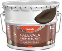 Краска Finntella Kalevala Матовая Suklaa / F-13-1-9-FL072 (9л, коричневый) - 