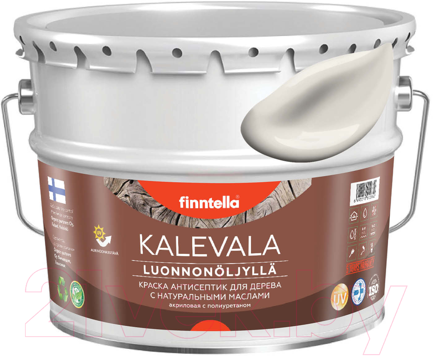 Краска Finntella Kalevala Матовая Puuvilla / F-13-1-9-FL078