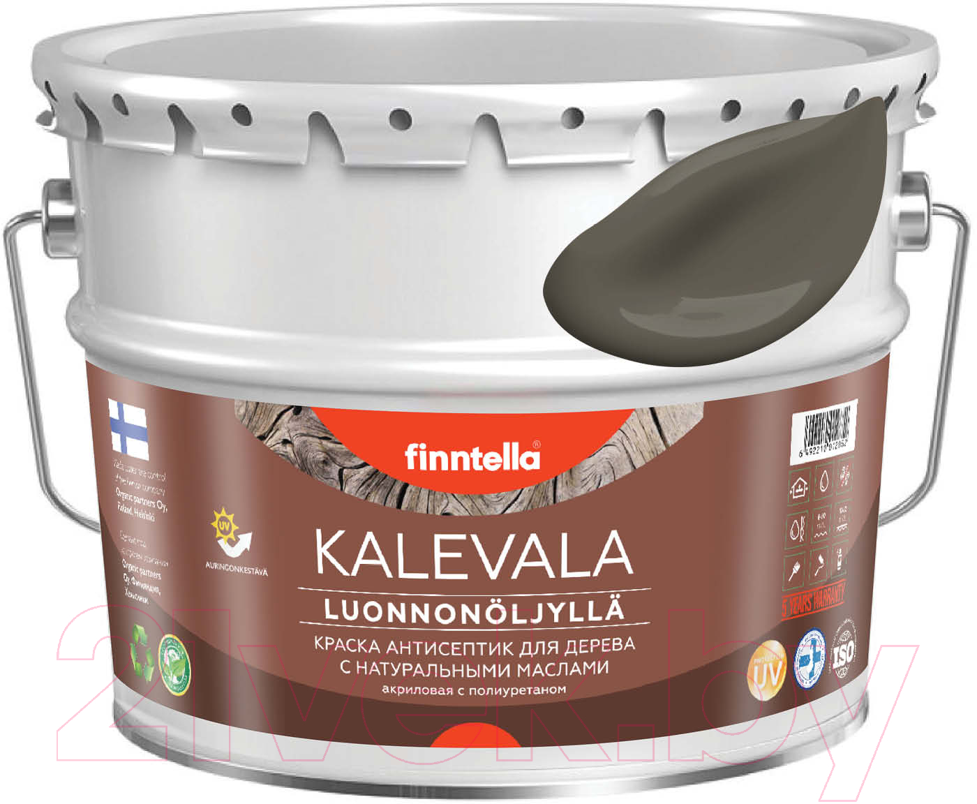 Краска Finntella Kalevala Матовая Taupe / F-13-1-9-FL079