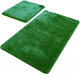 Набор ковриков для ванной и туалета Primanova Havai DR-63029 (зеленый) - 