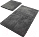 Набор ковриков для ванной и туалета Primanova Havai DR-63013 (серый) - 