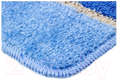 Набор ковриков для ванной и туалета Primanova Sera D-12984 (голубой)