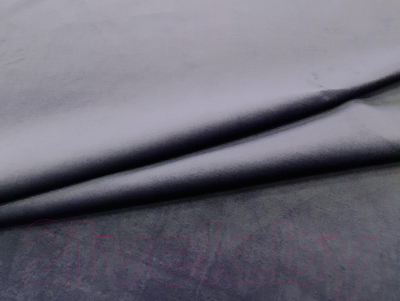 Диван П-образный Лига Диванов Монреаль Long 250 / 111528 (велюр фиолетовый/экокожа черный)
